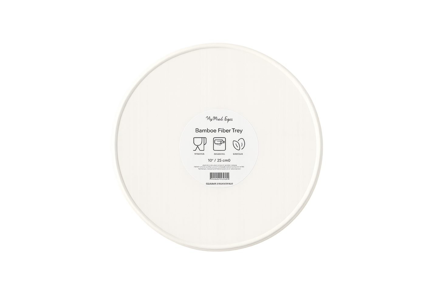 My Mind’s Eye - Land of the Brave Reusable Bamboo Round Serving Tray