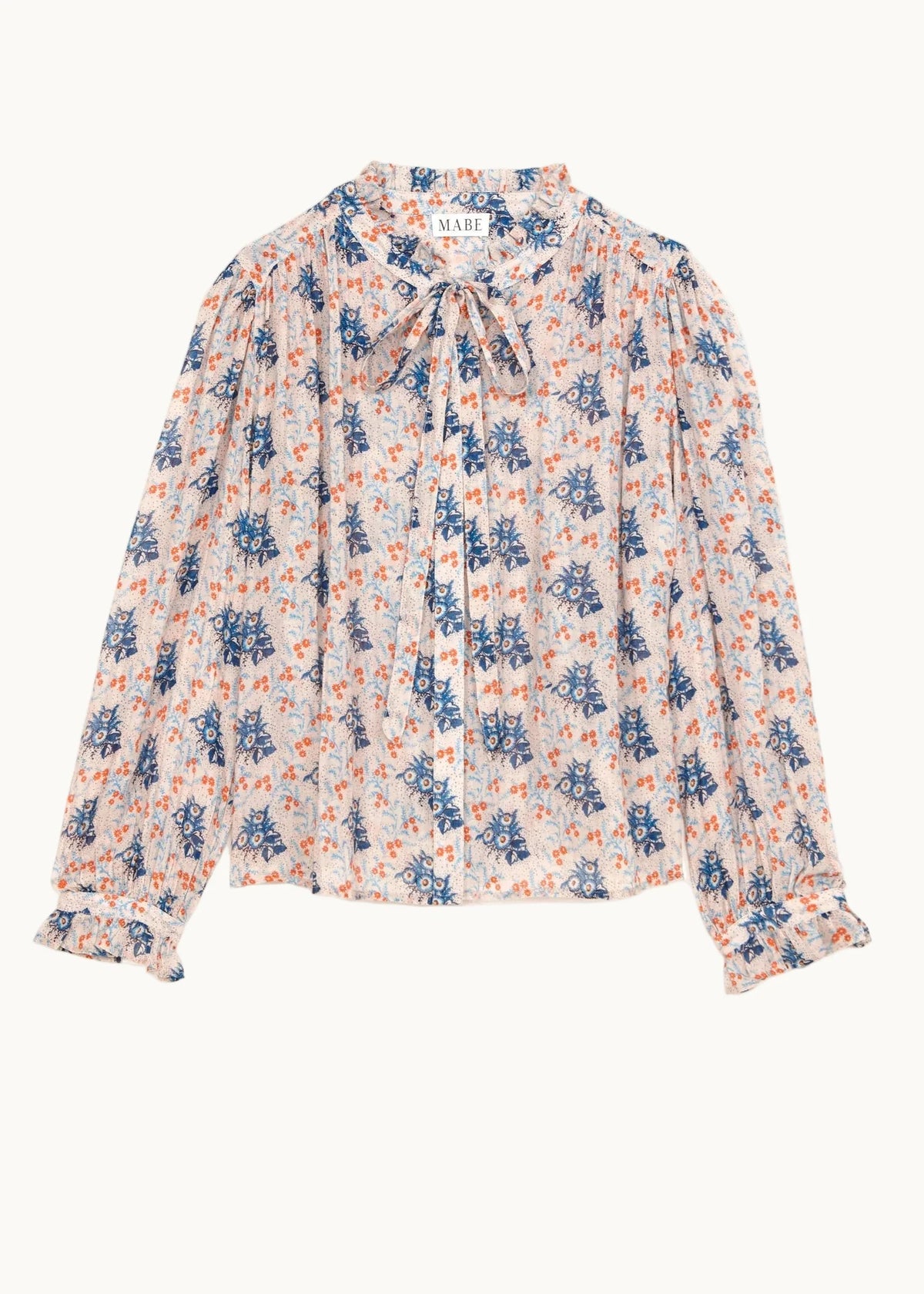 M.A.B.E. Aster Print Blouse