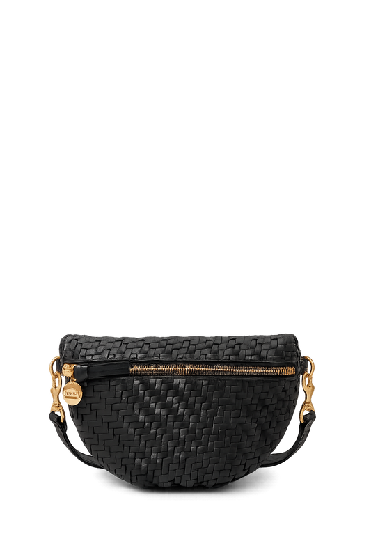 Clare V. - Petite Fanny Woven Zig Zag