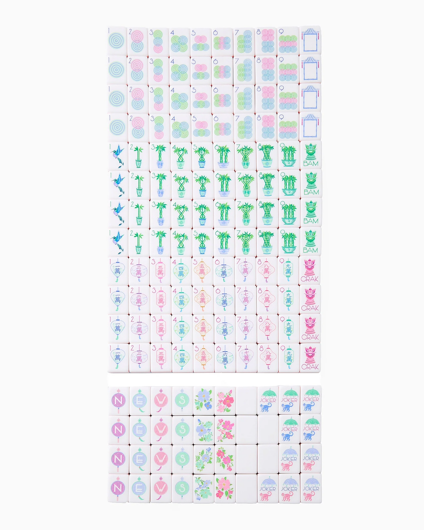 Luminaire Tiles Oh My Mahjong