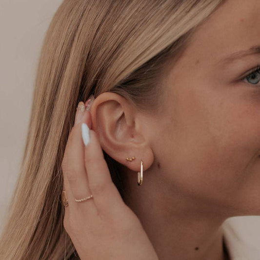 Mauve Jewelry Co. - Constellation Flat Back Studs: Silver