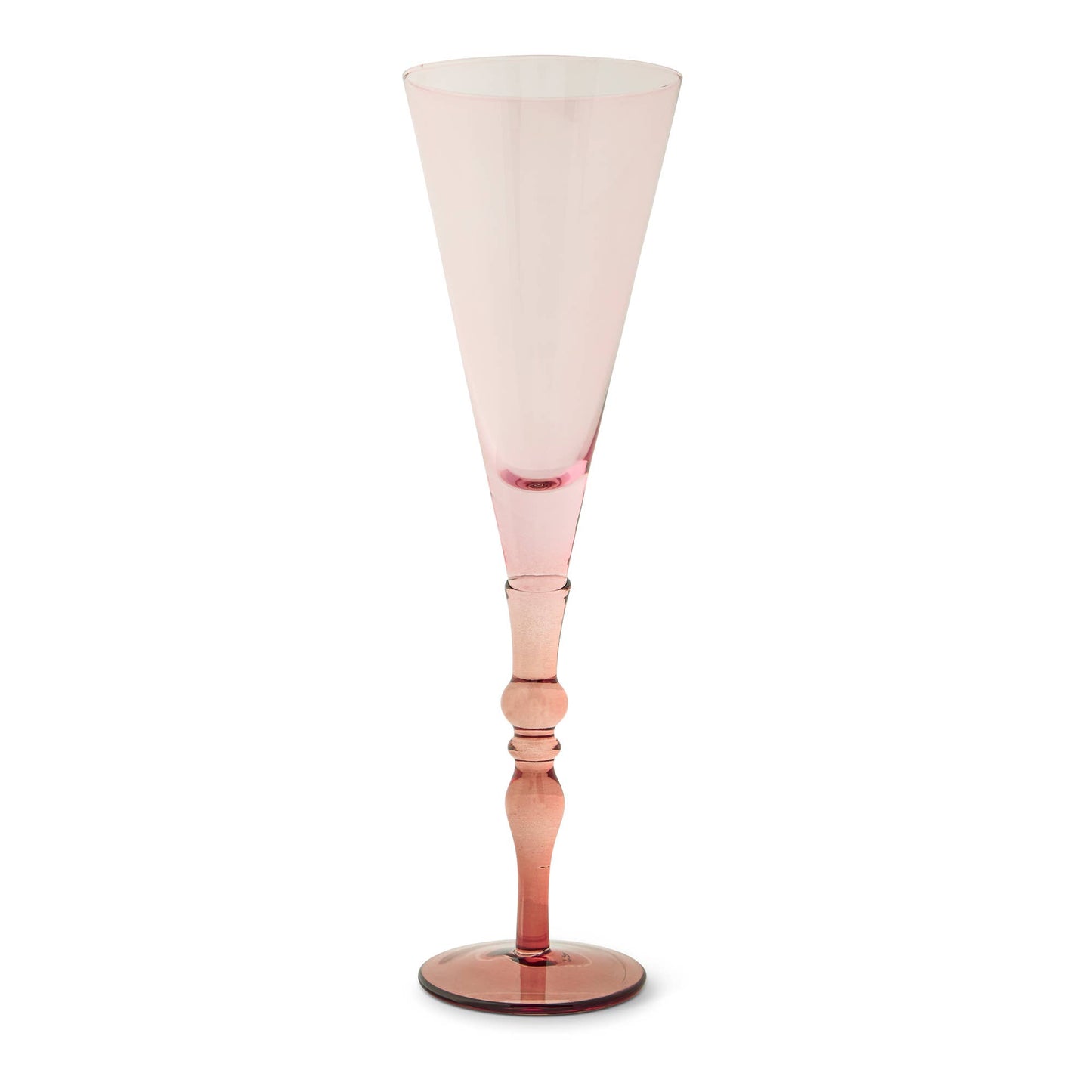 Core Home - 10oz Vienna Flute - Pink and Rust