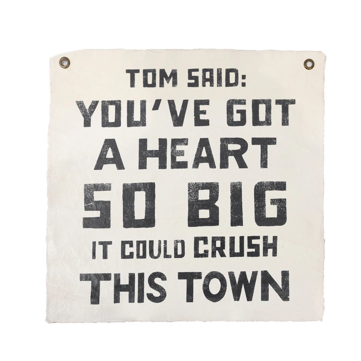Sugarboo - Tom Said Hand Painted Wall Hanging