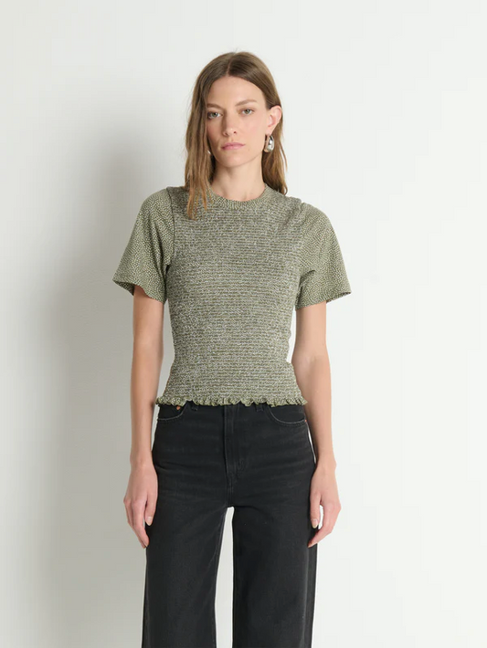 Nation-Olivia Smocked Tee