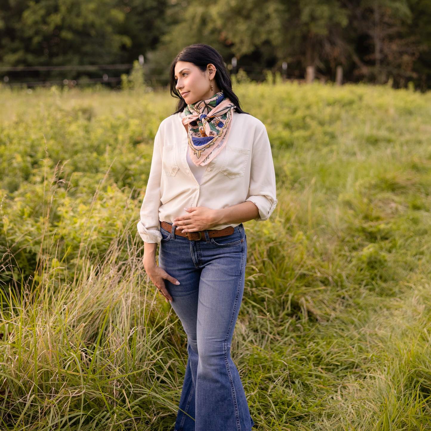 Handker Bandanas - 34" Dandy Wild Rag Bandana