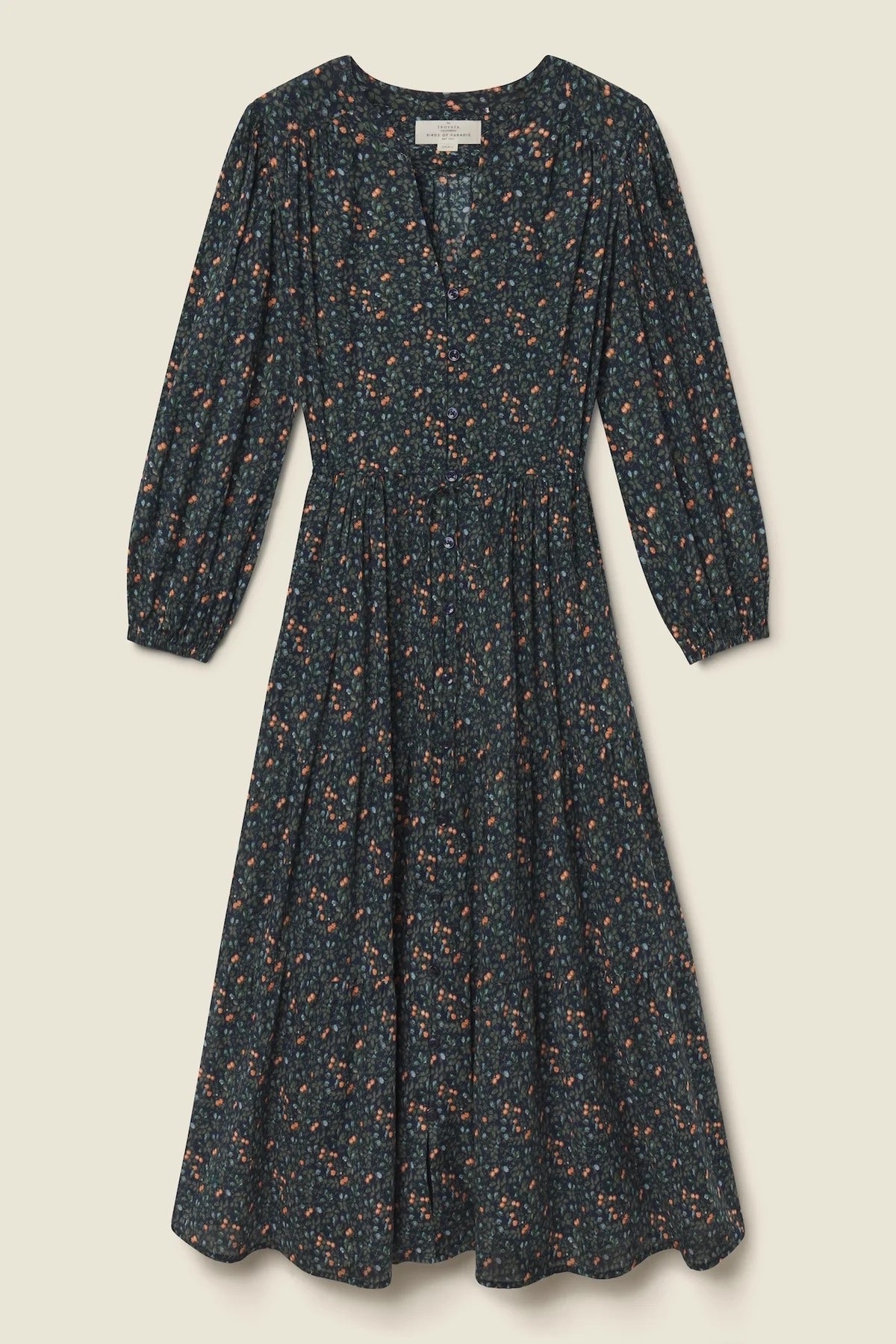 Trovata~Sylvie Dress Marin Ditsy