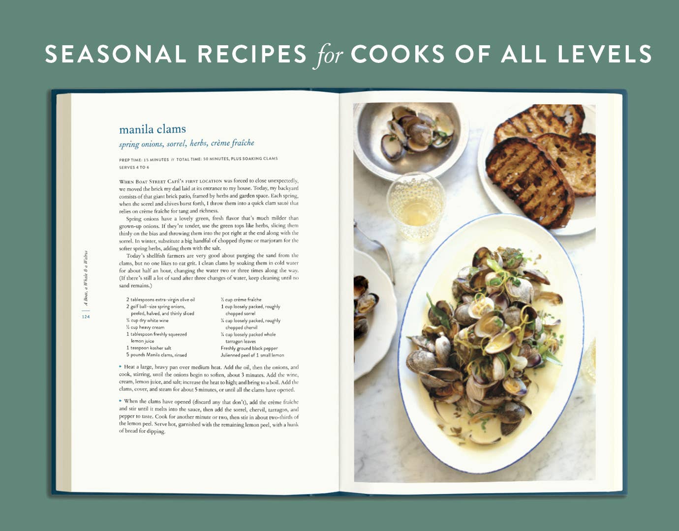 Blue Star Press - A Boat, a Whale & a Walrus: A Seasonal Cookbook