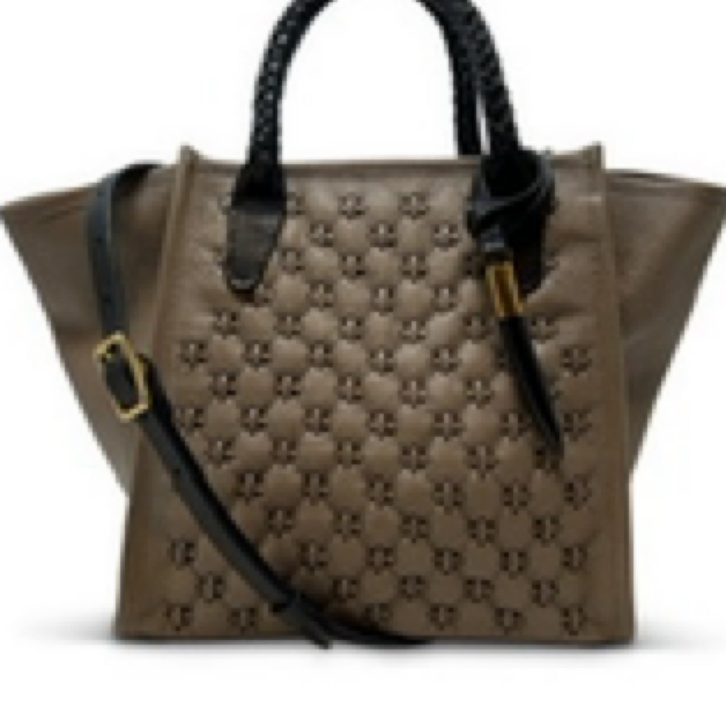 Mini Tote laser criss cross