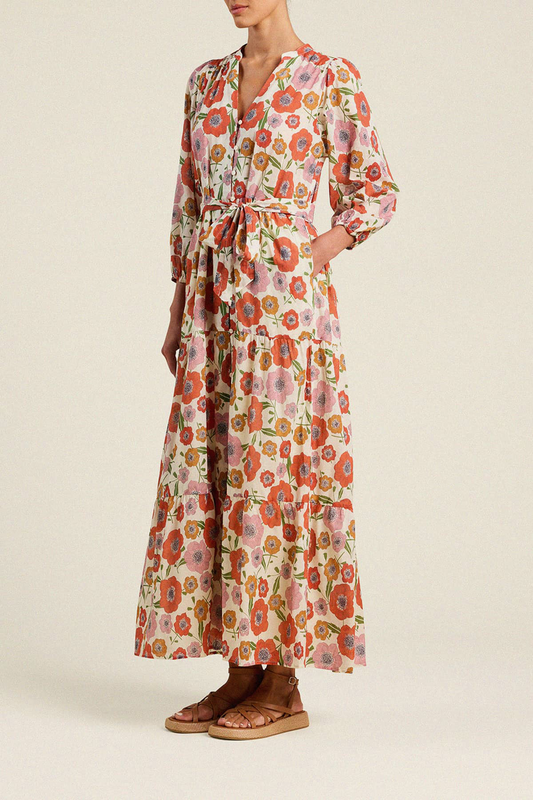TROVATA-Lia Dress Poppy Costa