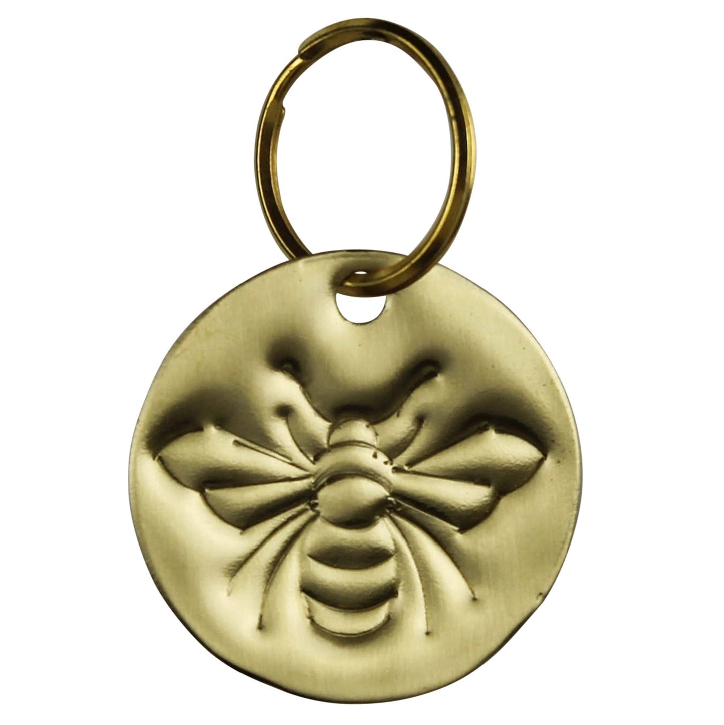 HomArt - Pressed Brass Keychain - Bee