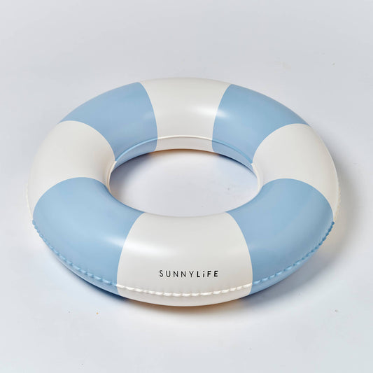 Sunnylife - Slim Tube Pool Ring La Mer Med Blue