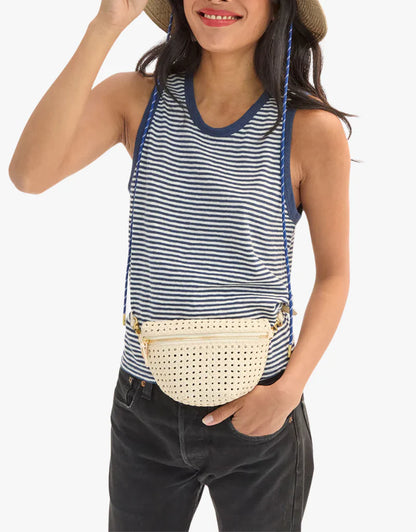 Clare V. - Petite Fanny: Rattan Cream