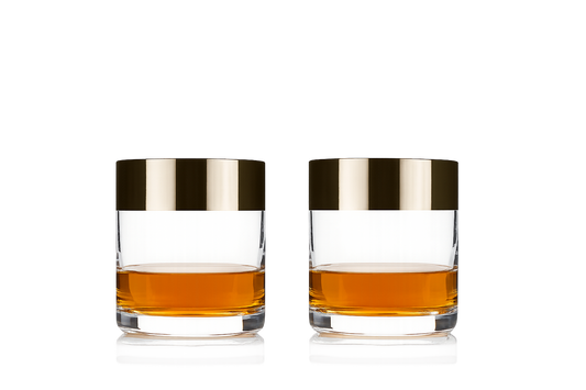 Viski - Irving Crystal Lowball Tumblers