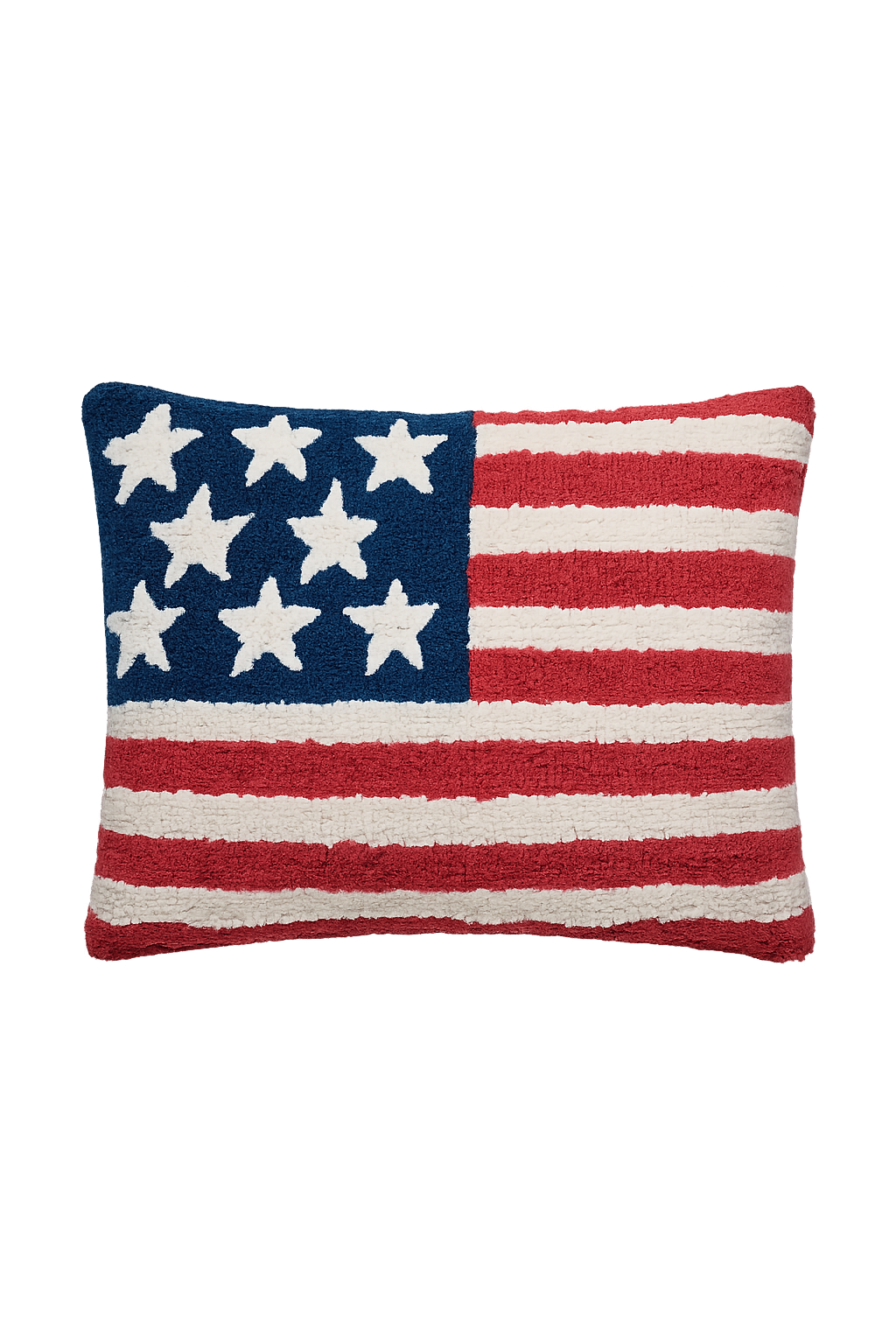 Peking Handicraft - USA Flag Hook Pillow