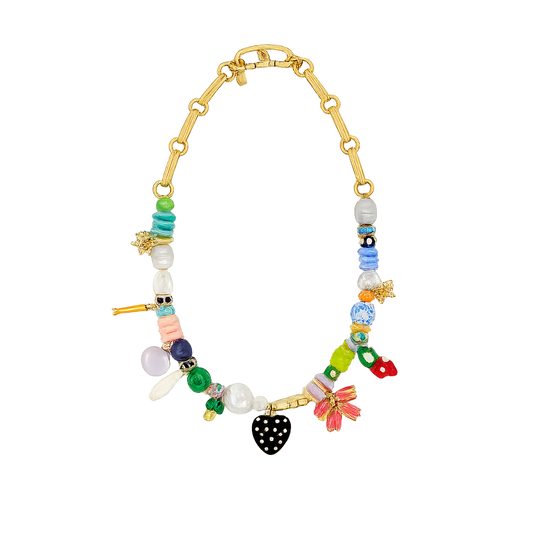 Clare V. - Beaded Statement Necklace
