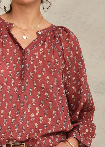 M.A.B.E. Ari Print Top
