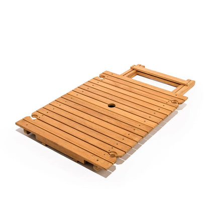 Business & Pleasure - Tall Folding Table Teak
