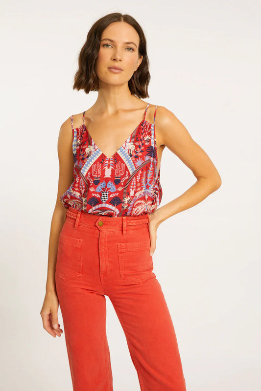 Caballero Cora Ruby Tropics Top