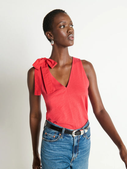 Nation Daniella Tank: Heartbeat Red
