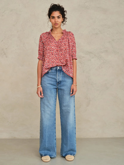 M.A.B.E. Darla Print Top