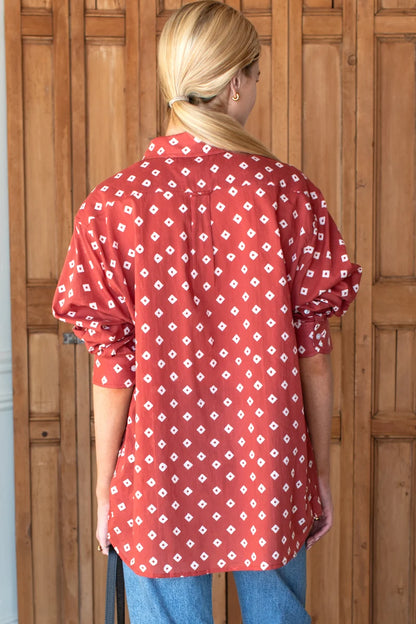 Emerson Fry - Ryan Shirt Antique Rouge Diamonds