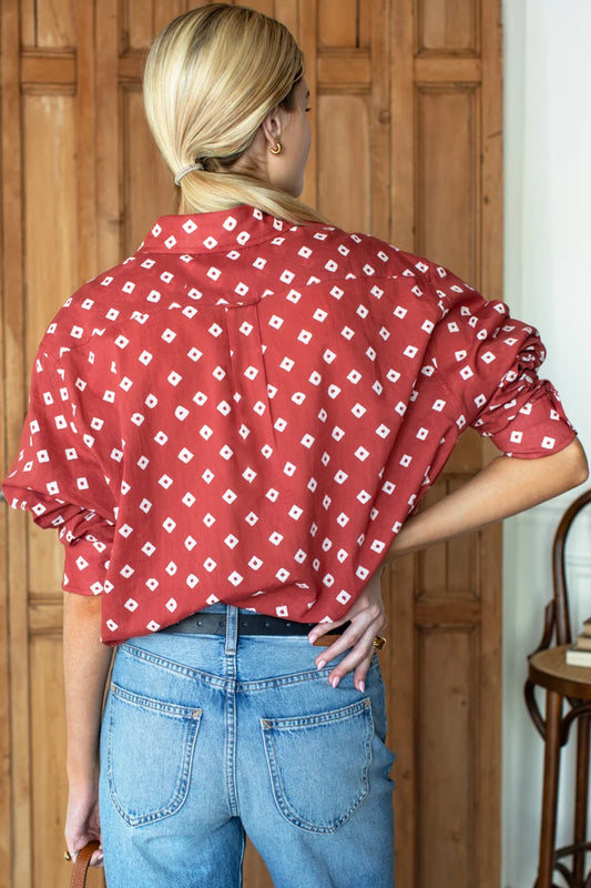 Emerson Fry - Ryan Shirt Antique Rouge Diamonds