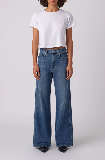 AMO Frida Wide Leg Jeans - Admire