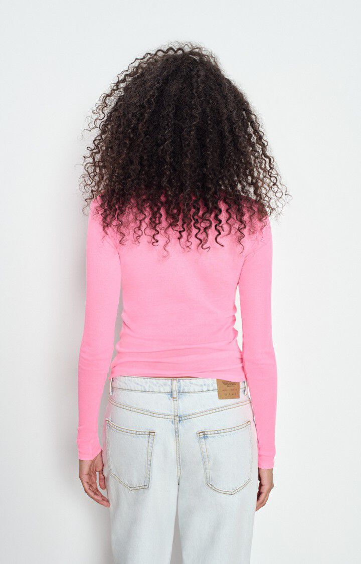 American Vintage Massachusetts Tee: Fluorescent Petunia