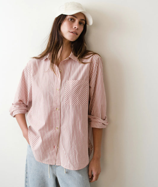 Marine Layer-Jane Relaxed Cali Poplin Shirt