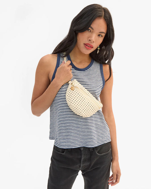 Clare V. - Petite Fanny: Rattan Cream