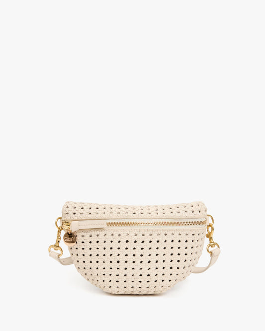 Clare V. - Petite Fanny: Rattan Cream