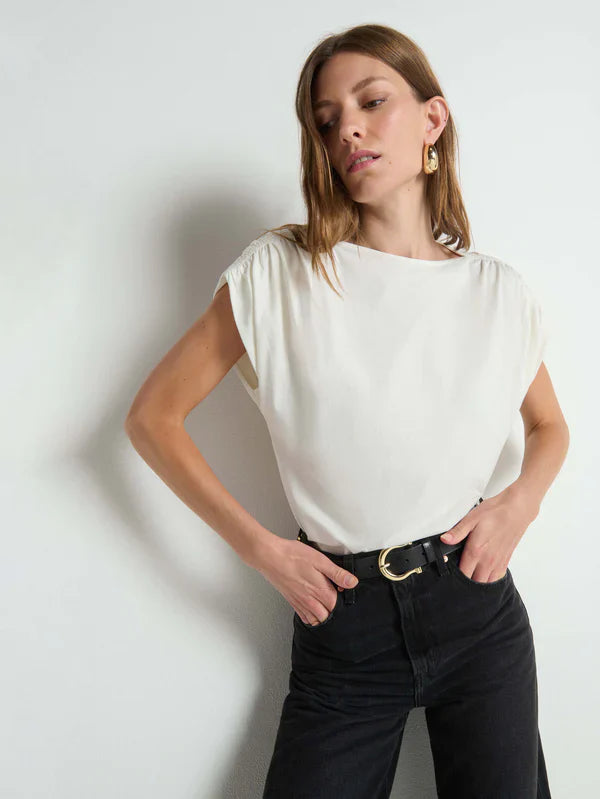 Nation Rebecca Boatneck Tee