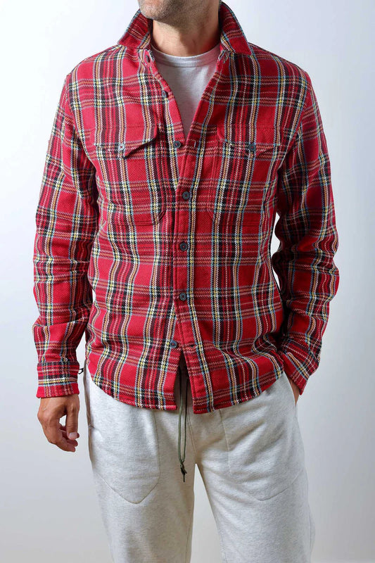Mountain Flannel - Red Tartan