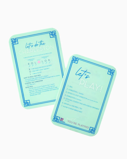 Oh My Mahjong Mint Shuffle Cards