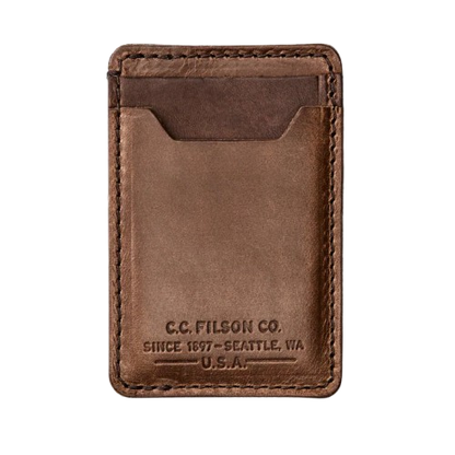 Filson Leather Card Case