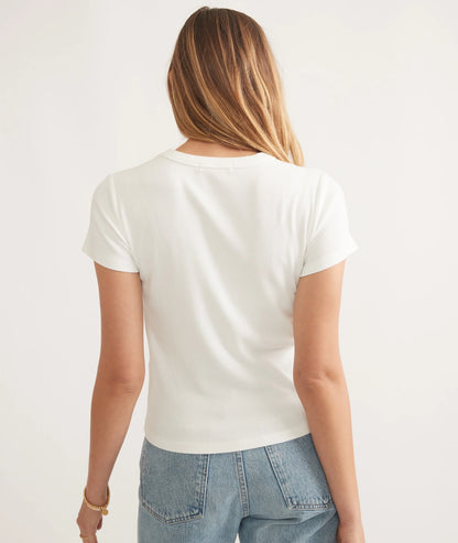 Marine Layer - Lexi Rib Sun-In Crew Tee