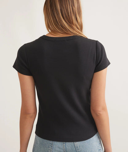 Marine Layer - Lexi Rib Sun-In Crew Tee