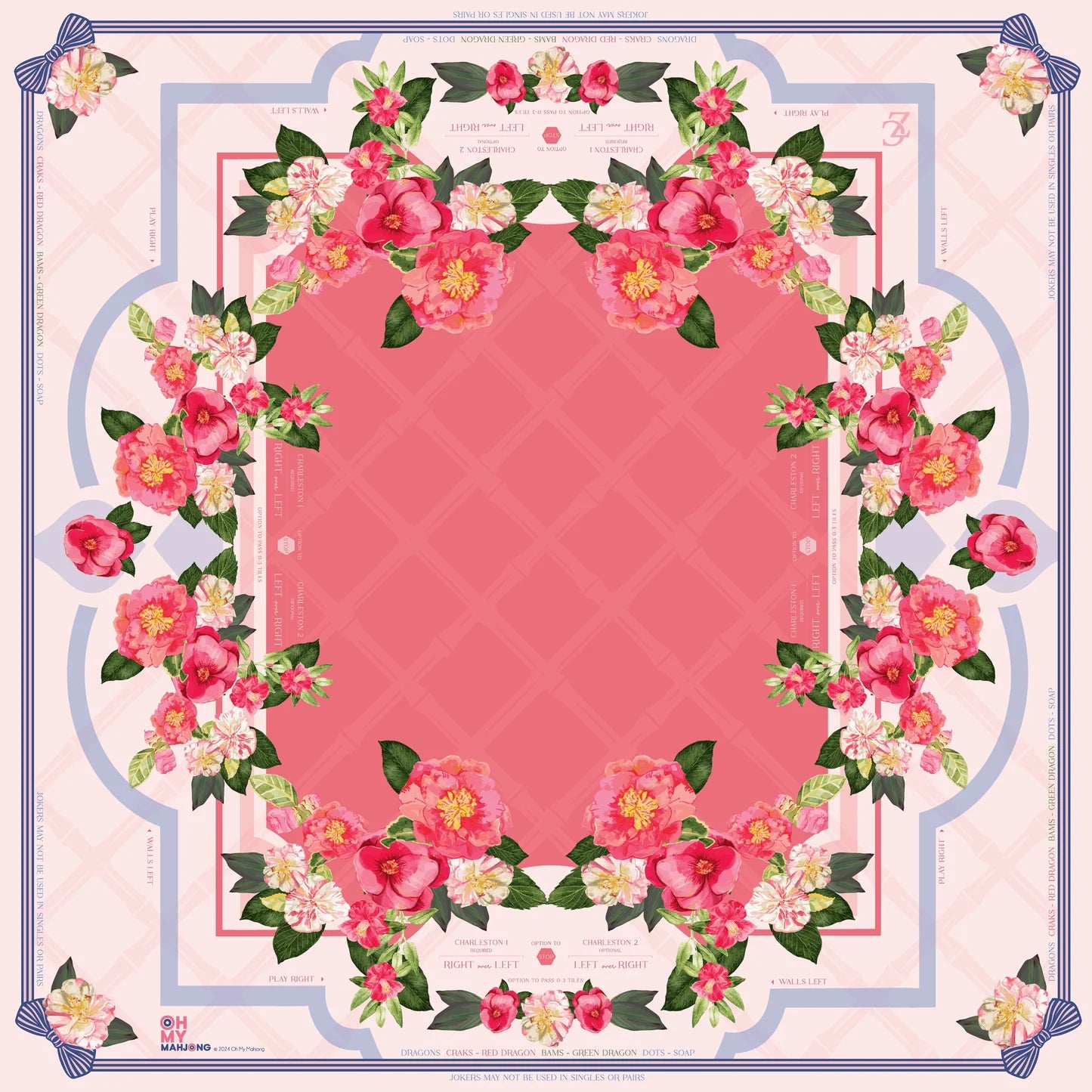 Mahjong Mat - Camelia