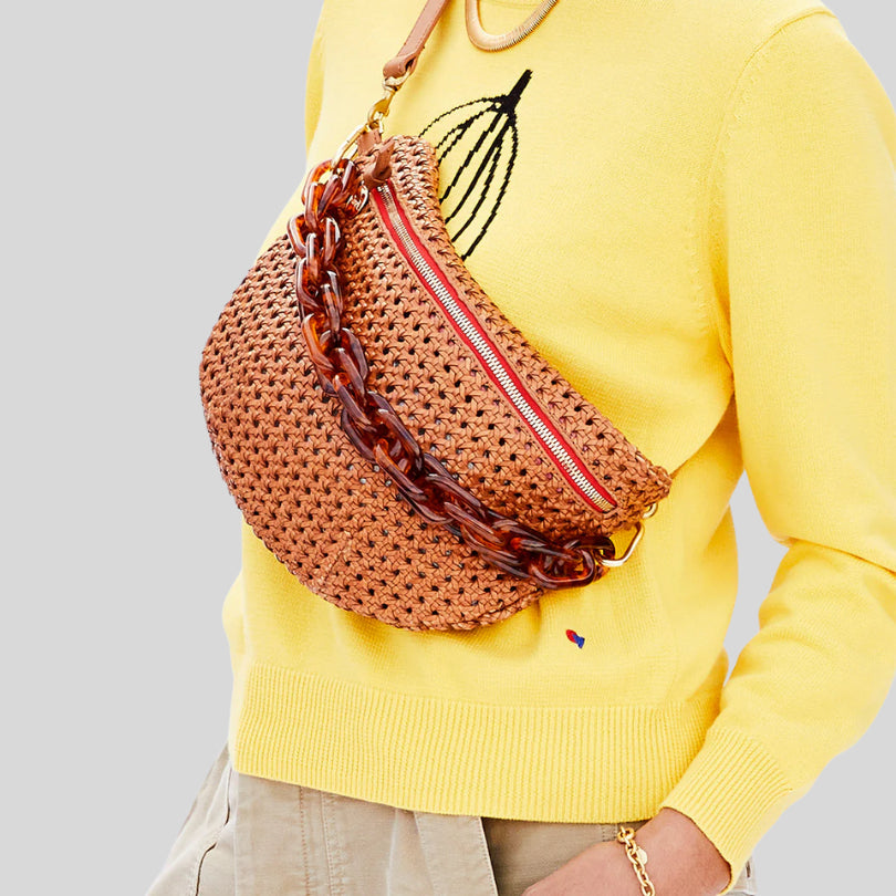 Clare V. - Shortie Strap Tortoise