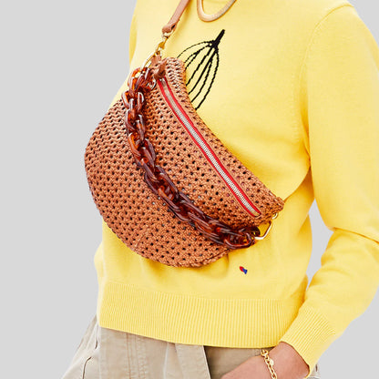 Clare V. - Shortie Strap Tortoise