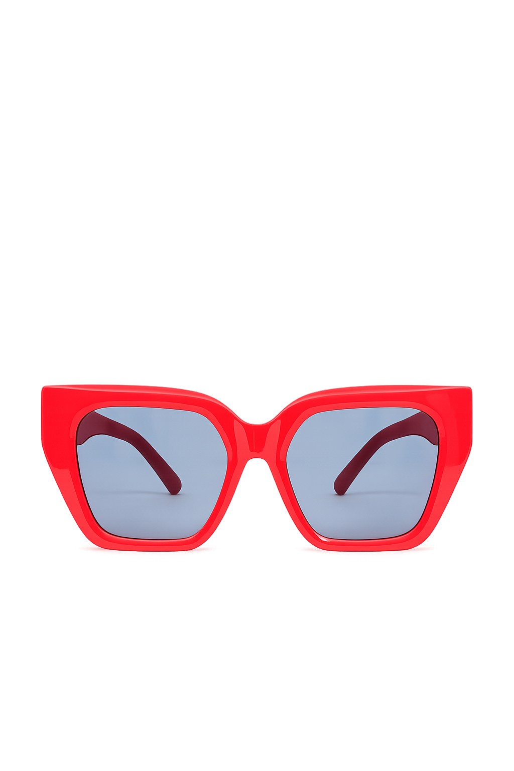 Clare V Heather Sunglasses Red