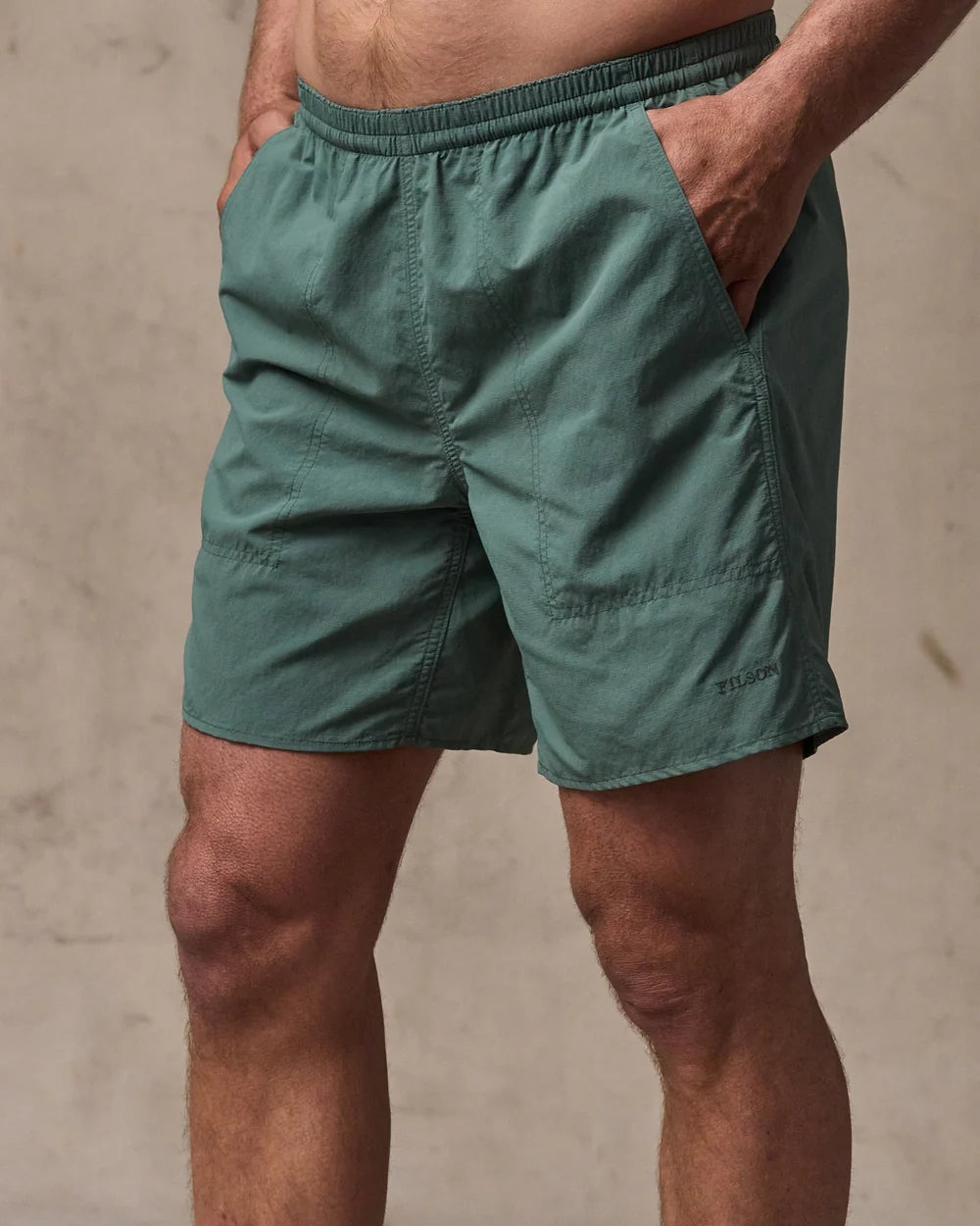 Filson Oxbow Lake Swim Trunks: Dark Forest
