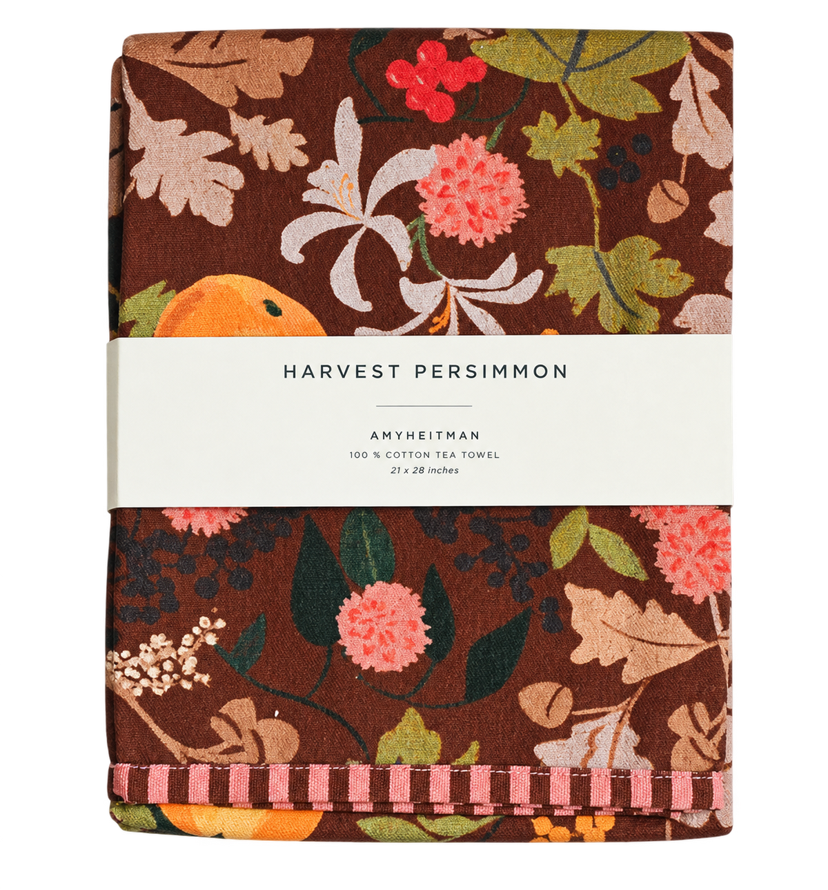 Amy Heitman - Harvest Persimmon Towel
