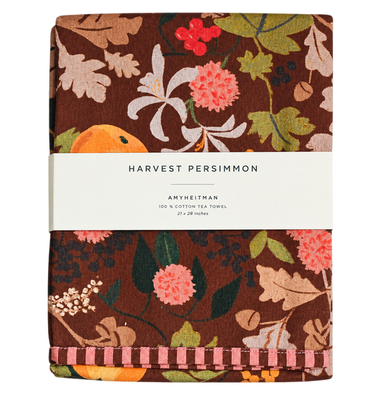 Amy Heitman - Harvest Persimmon Towel