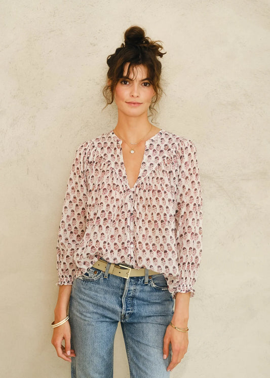 M.A.B.E. Kiki Print Top