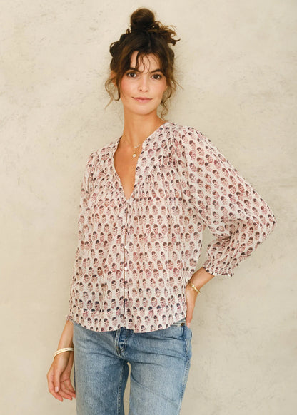 M.A.B.E. Kiki Print Top