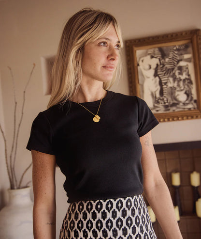 Marine Layer - Lexi Rib Sun-In Crew Tee