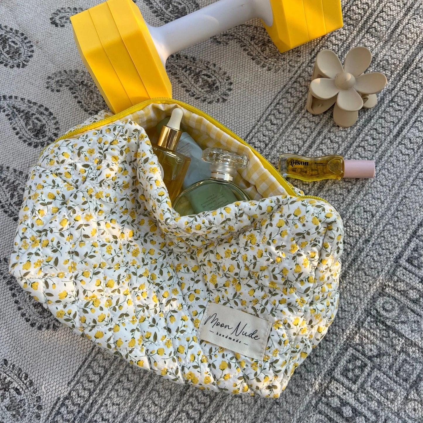 Moon Nude - Large Buttercup Makeup Bag
