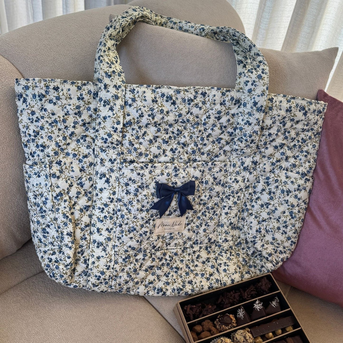 Moon Nude - Spring Tote Bag