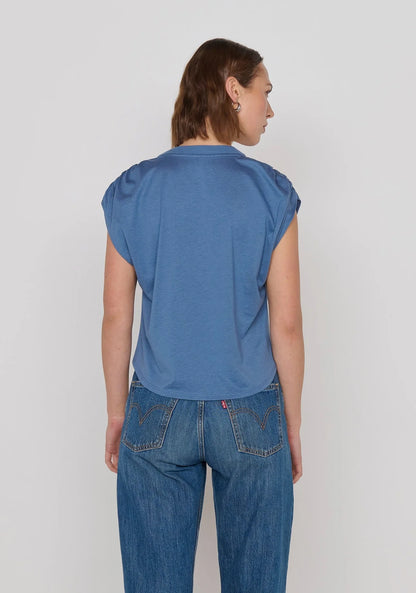 Nation - Frankie Muscle Tee Bella Blue